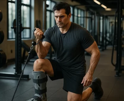 Henry Cavill recovery training