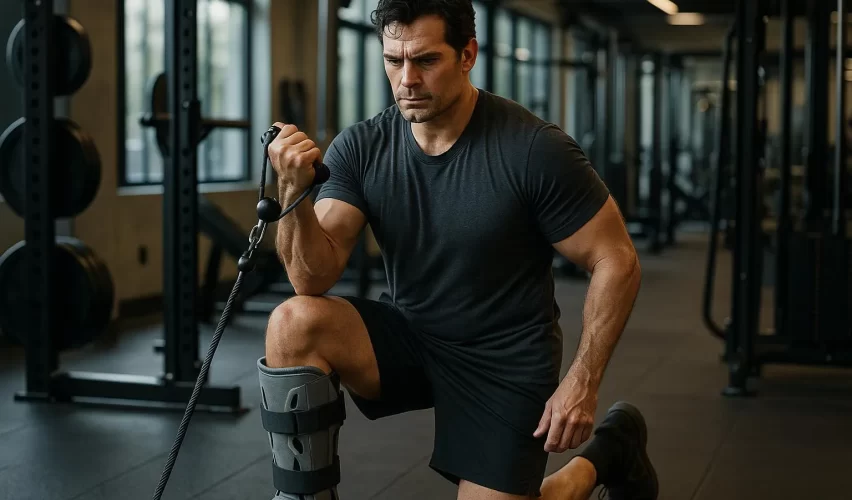 Henry Cavill recovery training