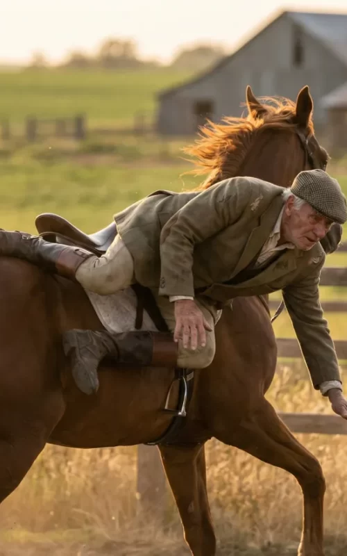 The type of accident that led to William Shatner's shoulder injury