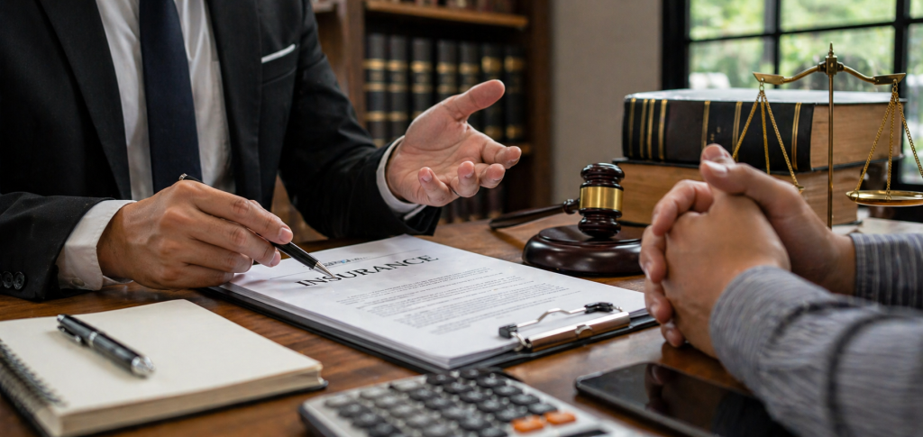 Legal consultation and insurance review