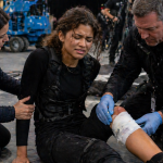 Medical aid on a film set