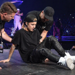 Stage emergency during concert performance