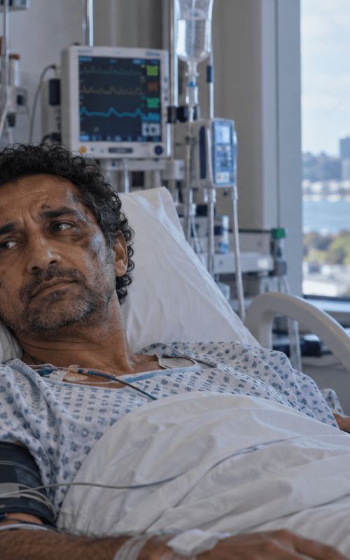 Actor recovering in hospital after serious car crash injuries