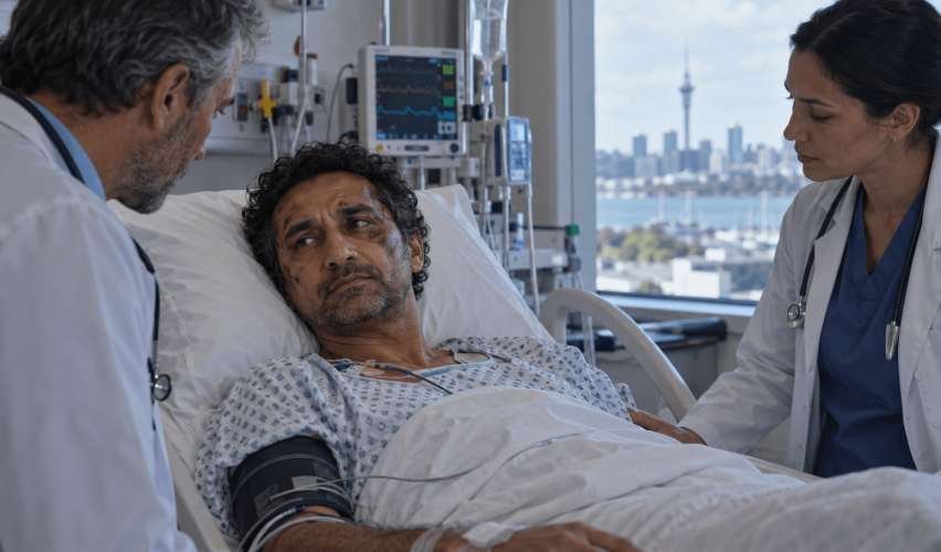Actor recovering in hospital after serious car crash injuries