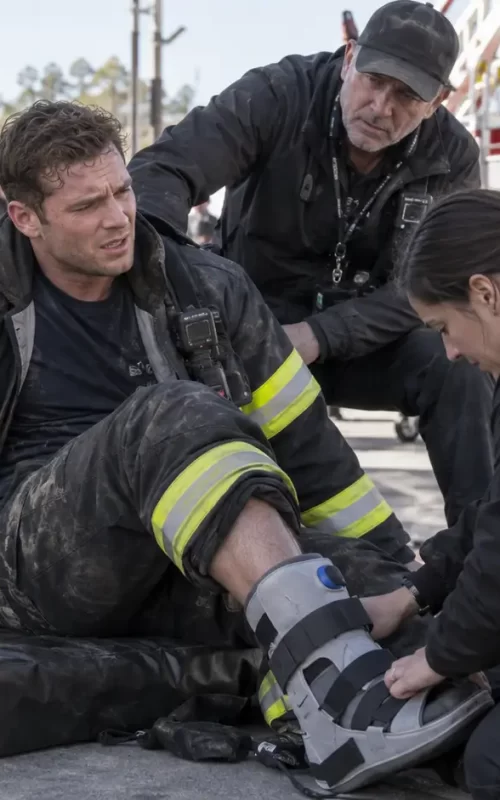 Behind-the-Scenes Firefighter Rescue Set